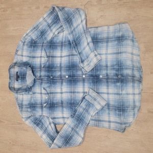John Varvatos Plaid Sport Shirt